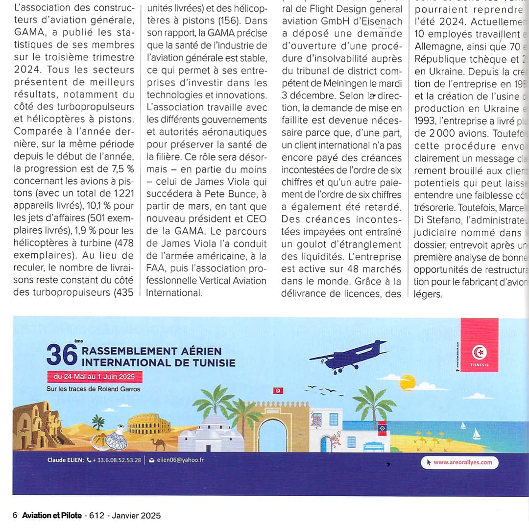 Aerorallyes de Tunisie — visuel 3